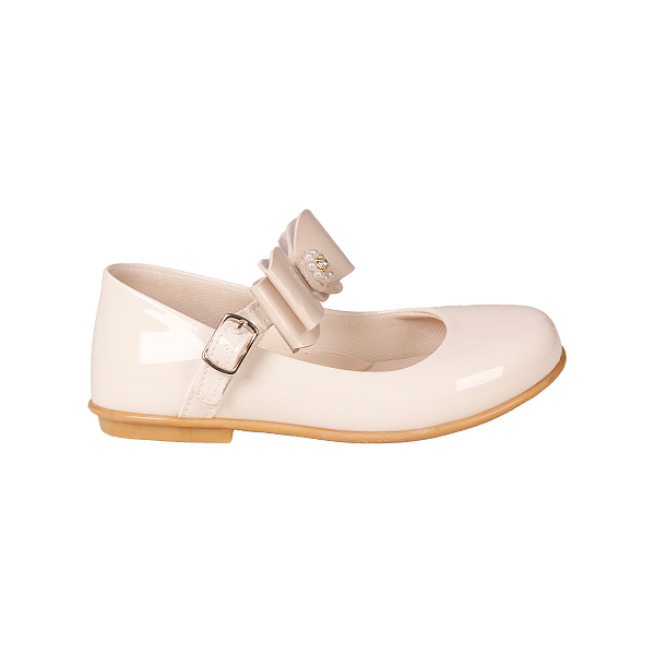 Sapatilha Menina Confortável Calce Fácil Laço Casual Doce Pé 4264 Bb