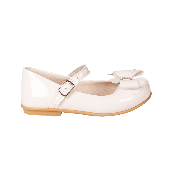 Sapatilha Calce Fácil Laço Festa Moda Casual Menina Doce Pé 4262 Bb