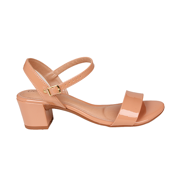 Sandália Salto Grosso 5cm Conforto Social Feminino Beira Rio 82461176