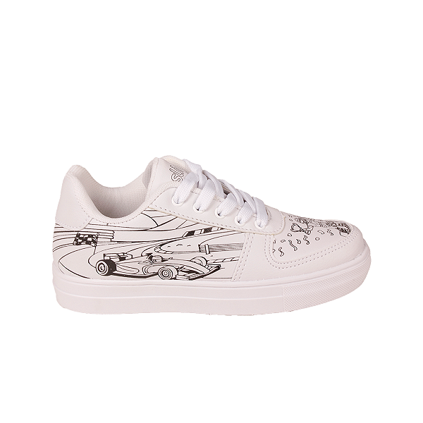 Tênis Casual Confortável Escola Menino Slink A15-1100