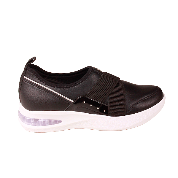 Tênis Leve Casual Calce Fácil Slip On Feminino Piccadilly 940008