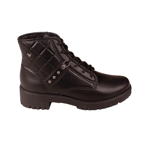 Coturno Bota Leve Cano Curto Confortável Feminina Mississipi J0792