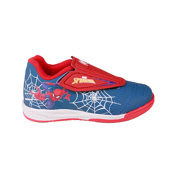 Chuteira Indoor Futsal Original Infantil Marvel Homem Aranha Msp31dy