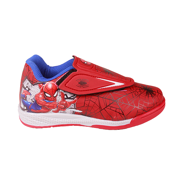 Chuteira Futsal Infantil Indoor Menino Marvel Homem Aranha Msp24dy