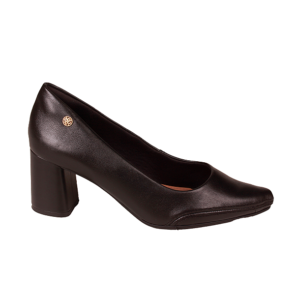 Sapato Salto Bloco Lançamento Moda Original Feminino Ramarim 2664101