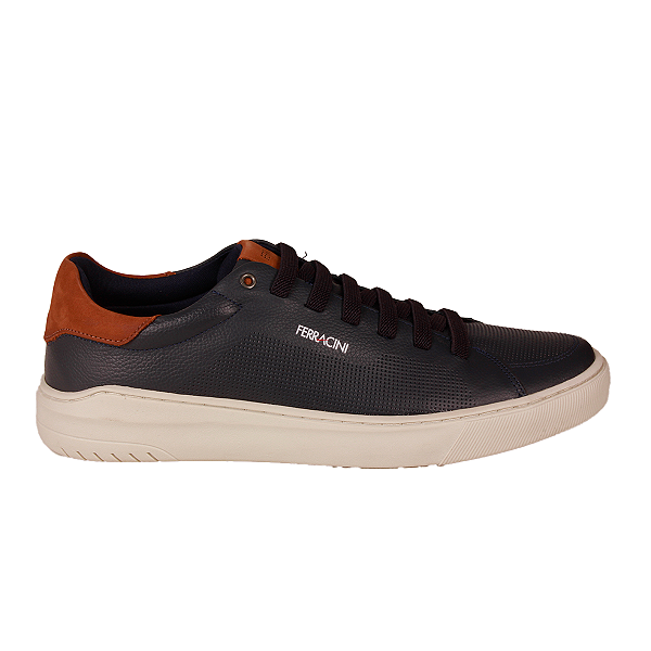 Sapatênis Couro Confortável Original Dia Masculino Ferracini 2325 Glow