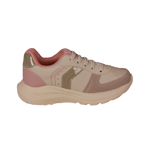 Tênis Esportivo Infantil Caminhada Menina Jet Kids 63028 Inf