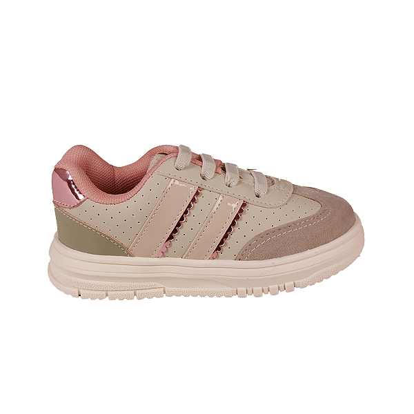 Tênis Casual Infantil Confortável Menina Jet Kids 30095 Bb