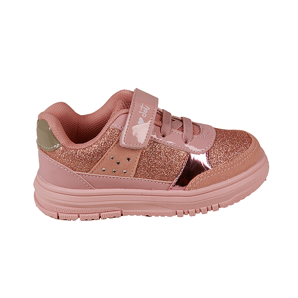 Tênis Casual Conforto Escolar Leve Menina Jet Kids 30096 Bb