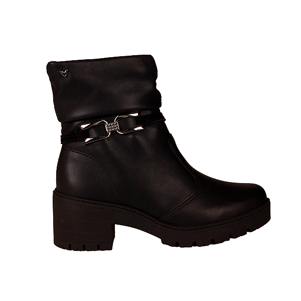 Bota Coturno Tratorada Salto Bloco Feminino Mississipi J0772