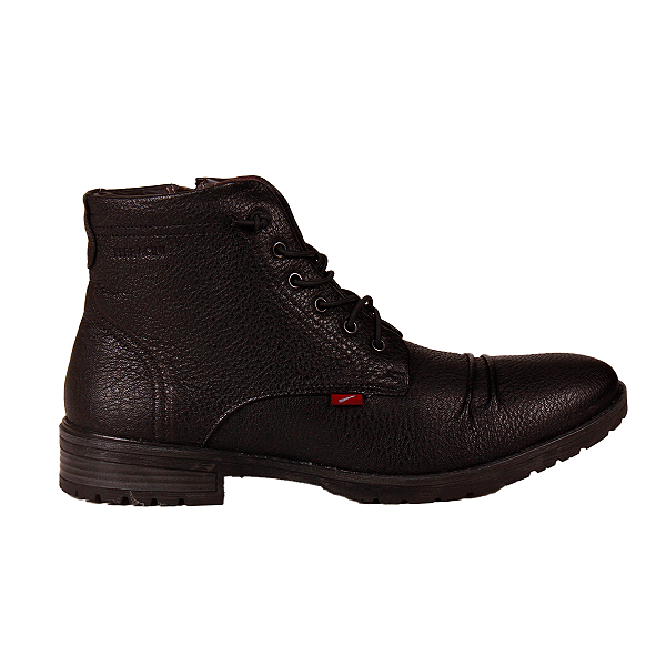 Bota Masculino Couro Casual Original Moda Ferracini Bagda