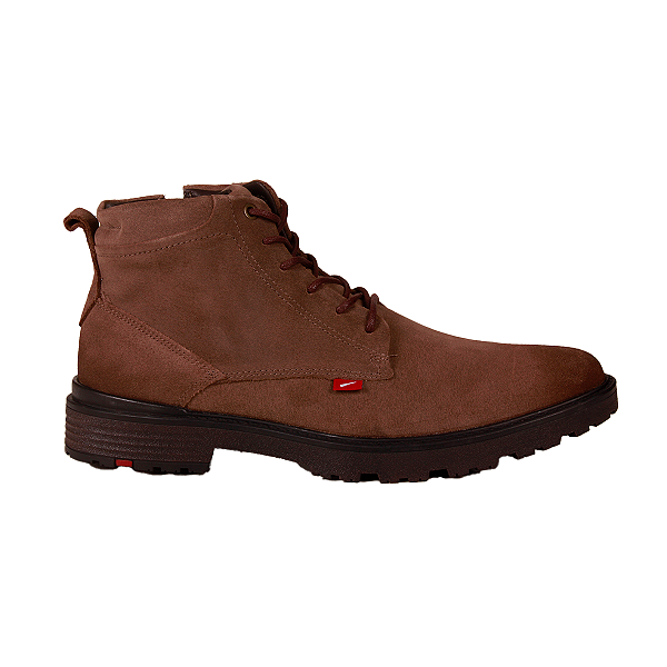 Bota Coturno Masculino Couro Original Moda Ferracini Atenas