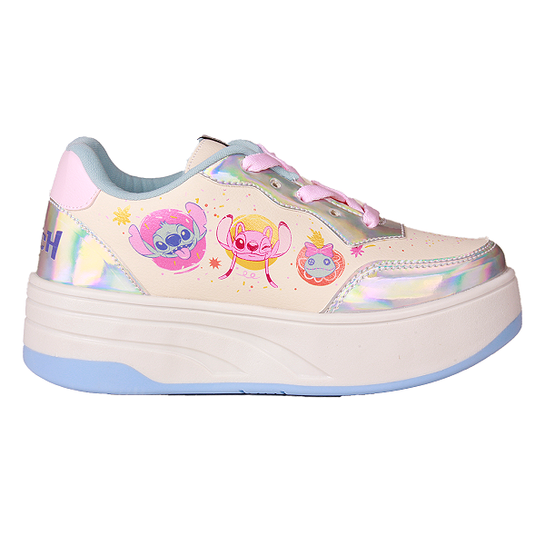 Tênis Original Disney Menina Marvel Dst16kr Stitch Rodinha