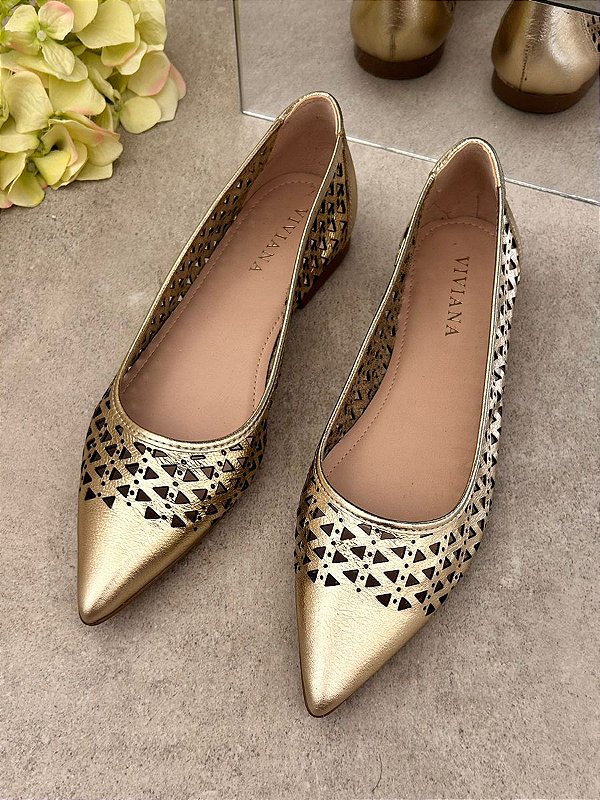 Sapatilha Ouro Light Dominique