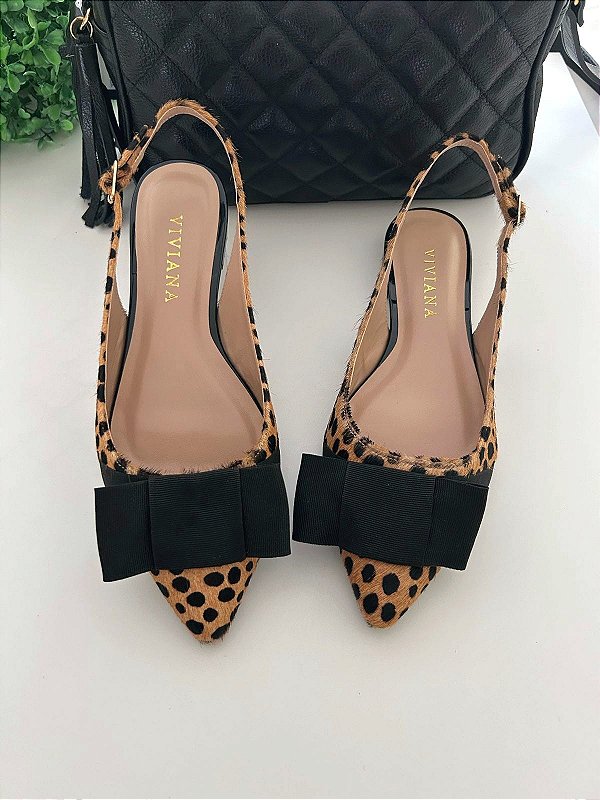Sapatilha Pêlo Leopardo Moritz