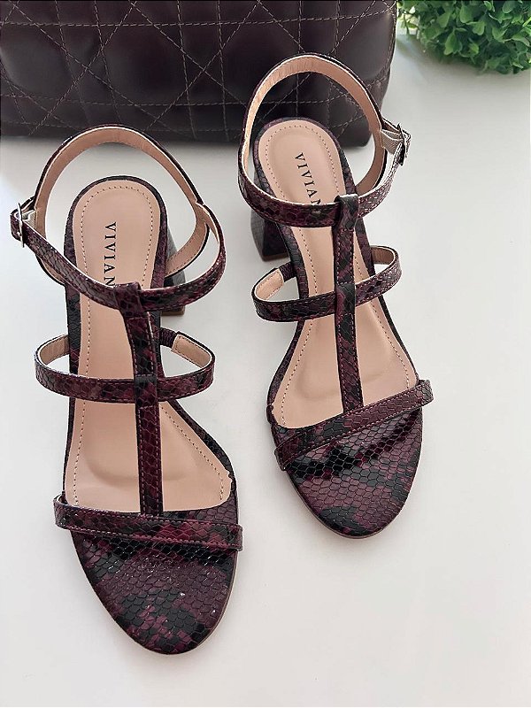 Sandália Taissa Marsala