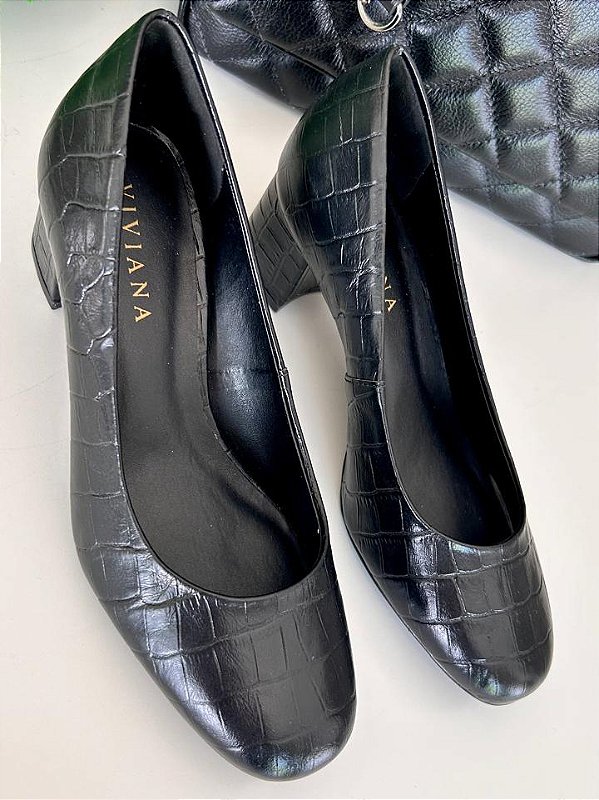 Scarpin Ruby Preto