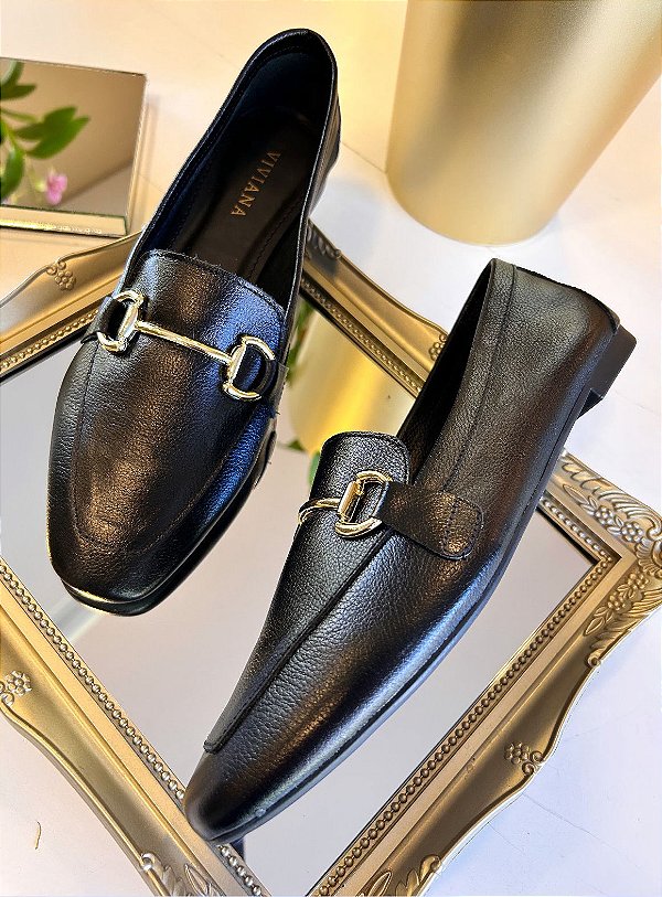 Mocassim Preto Alessia