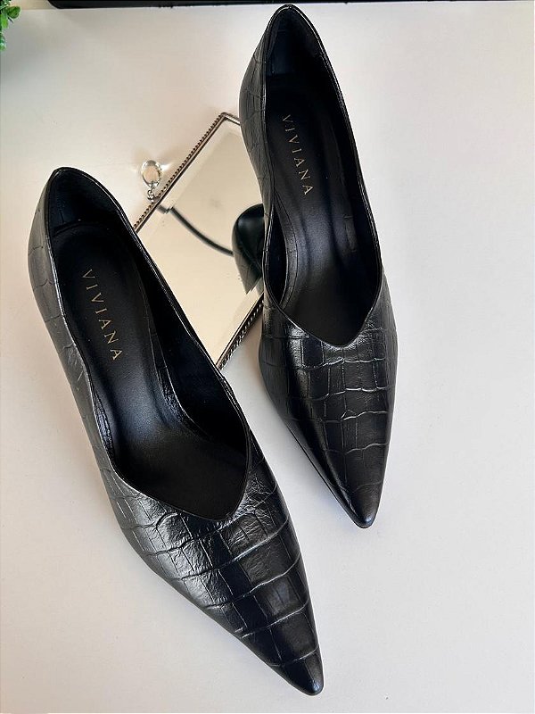 Scarpin Audrey Preto