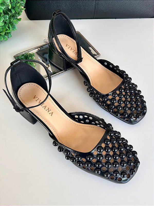 Scarpin Luisa Preto