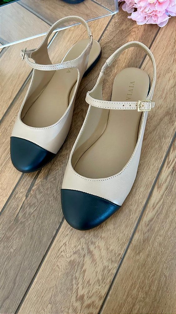 LUPITA Sapatilha Slingback Skin