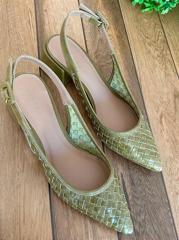 Scarpin Doris Pistache