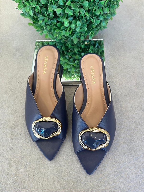 Rasteira Misha Bronze