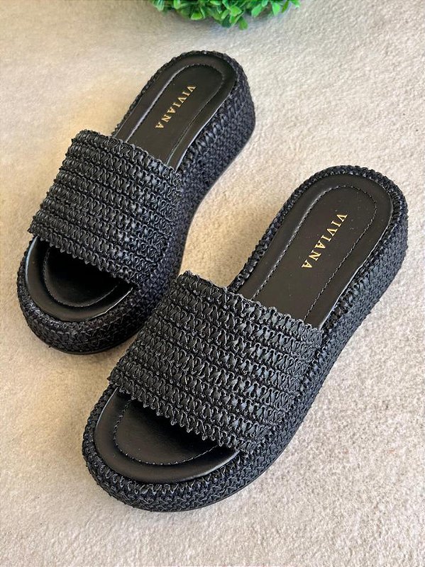 Plataforma Glenn Slide Preto