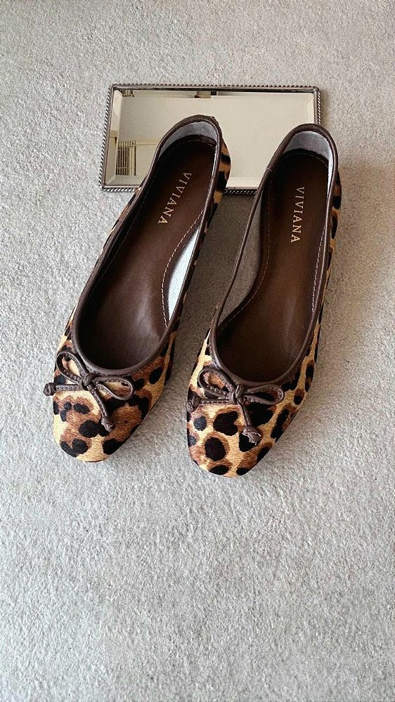 Sapatilha Giorgia Pêlo Onça