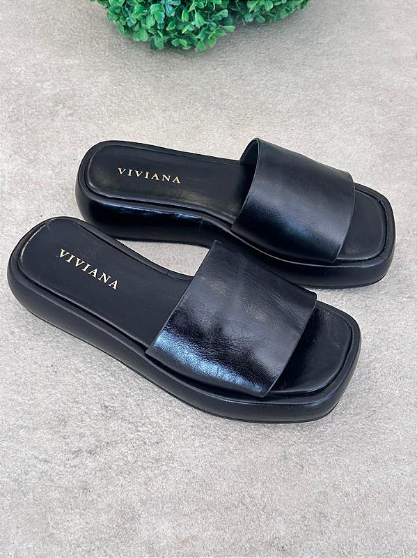 Papete Slide Lupita Preto