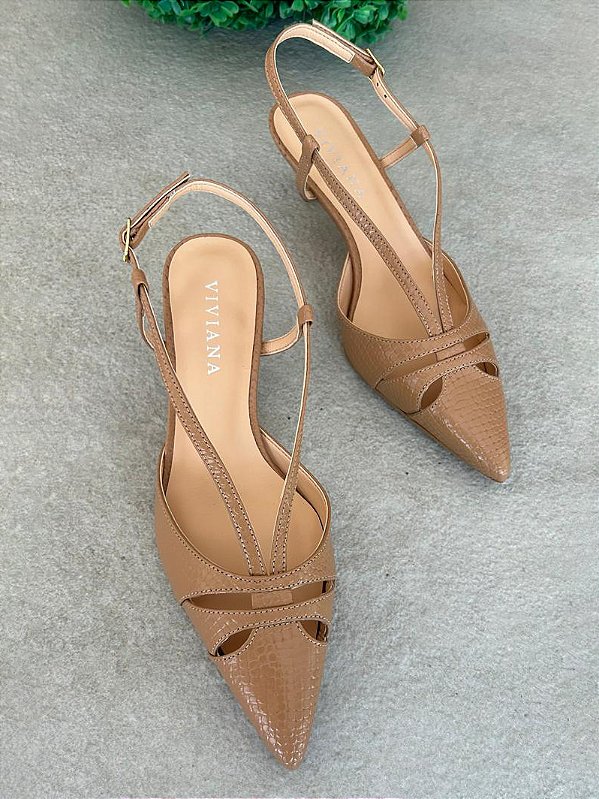 Scarpin Naomi Coconut