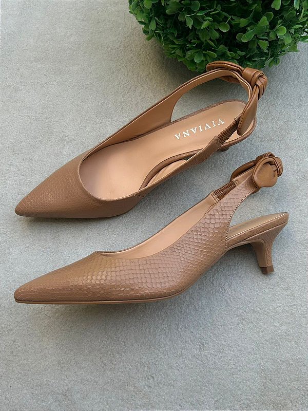 Scarpin Naomi Coconut