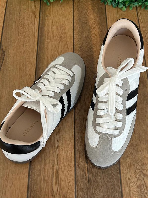 Tênis Impulse Branco com Preto