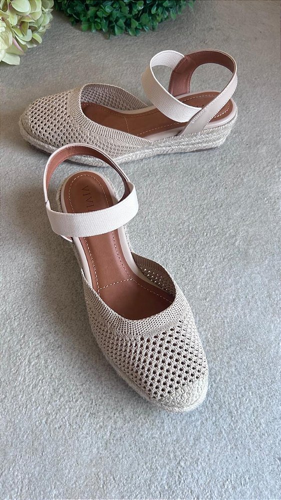 Itacaré Plataforma corda creme