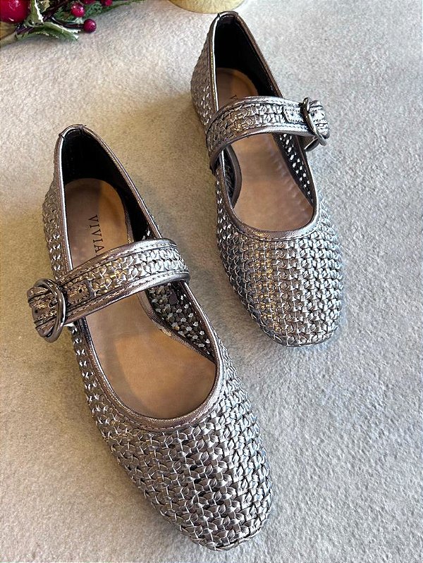 Sapatilha Lexie Pewter