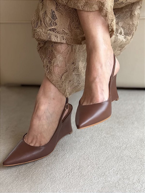 Scarpin Alexa Marrom