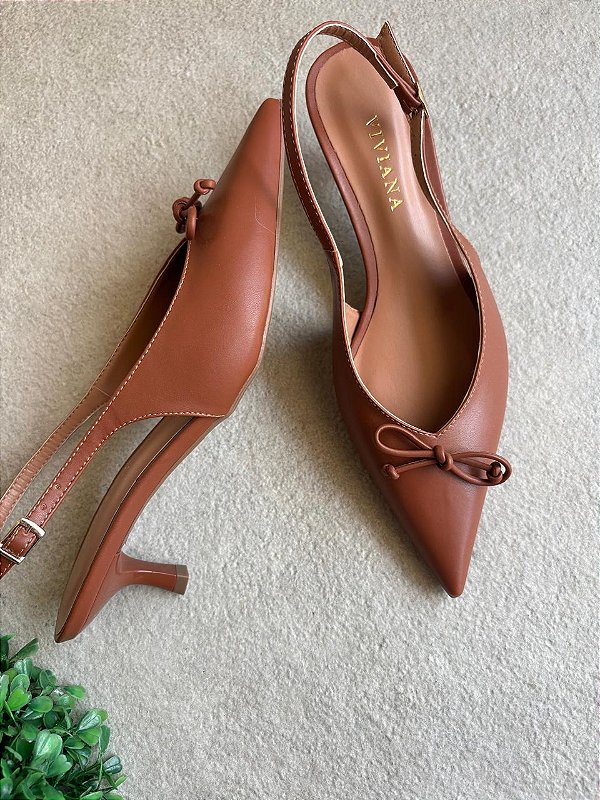 Scarpin Thais Whisky