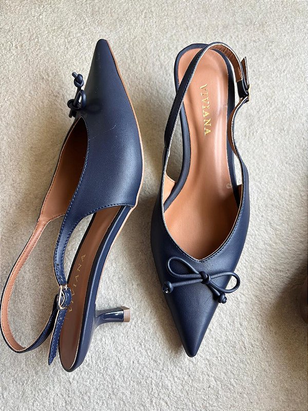 Scarpin Thais Navy