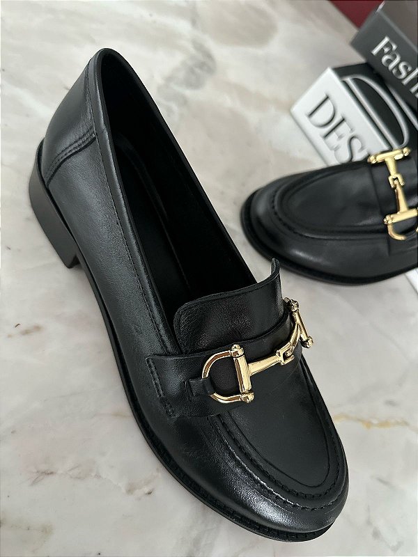Mocassim Brooklyn Preto