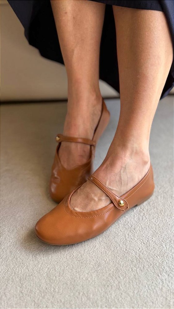 Sapatilha Mary Whisky