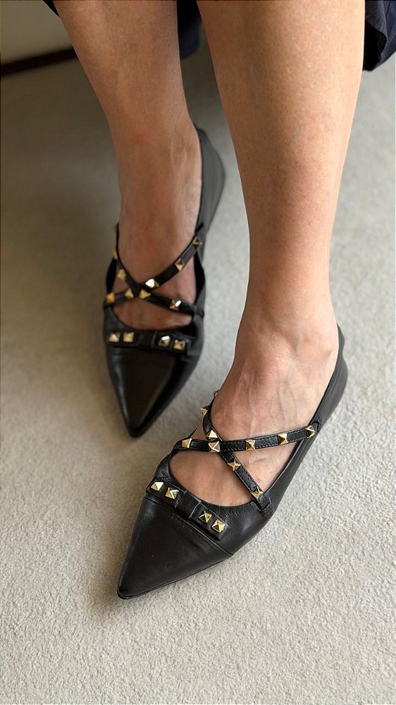 Sapatilha Dominique Preto