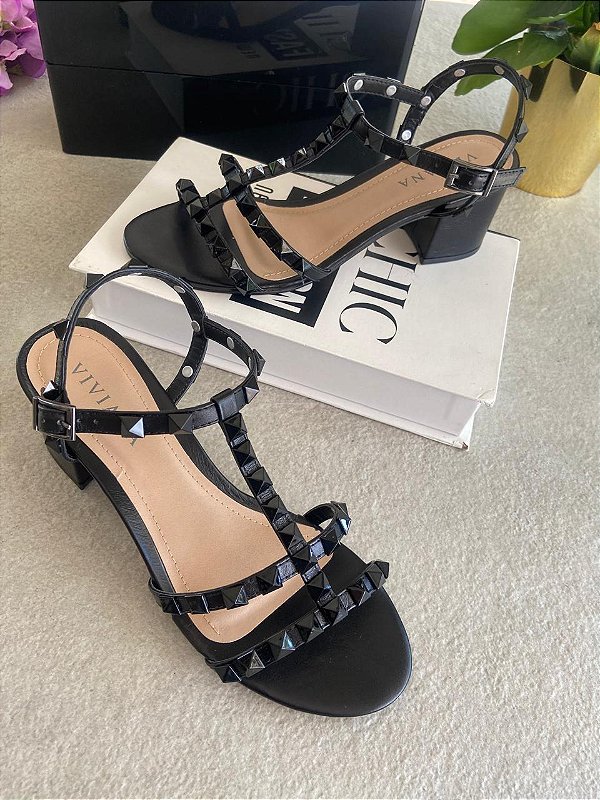 Sandália Nena Preto