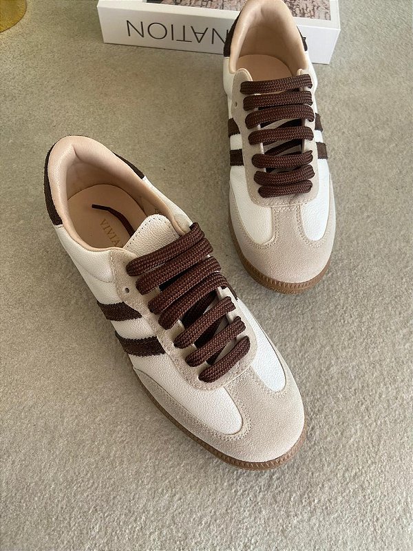 Tênis Impulse Branco/brown