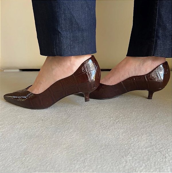Scarpin Audrey Brown