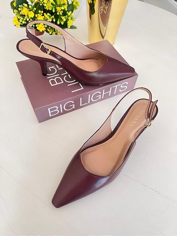 Scarpin Sabine Bordo