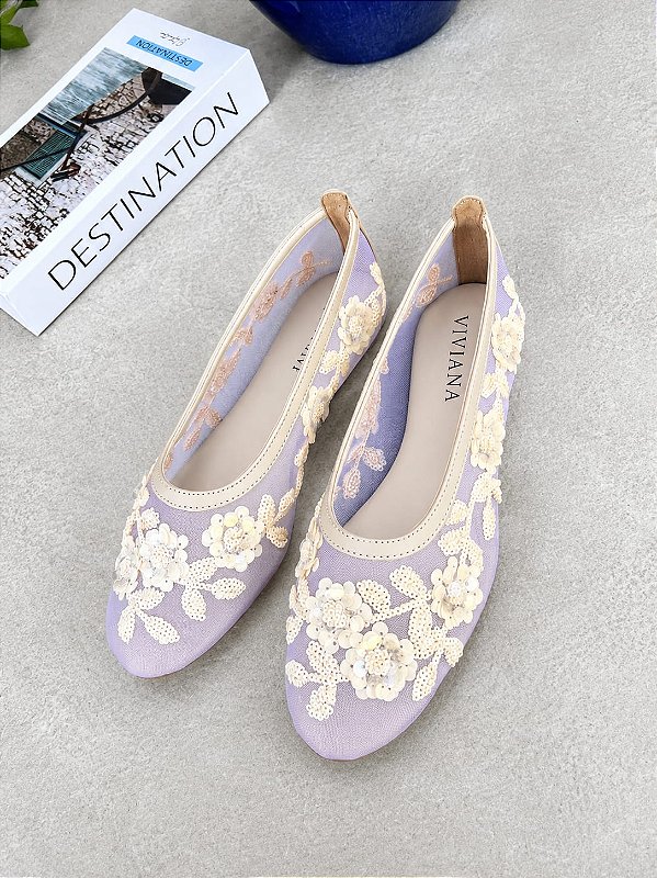 Sapatilha Carla Creme