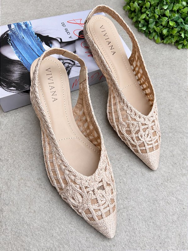 Sapatilha Emily Creme