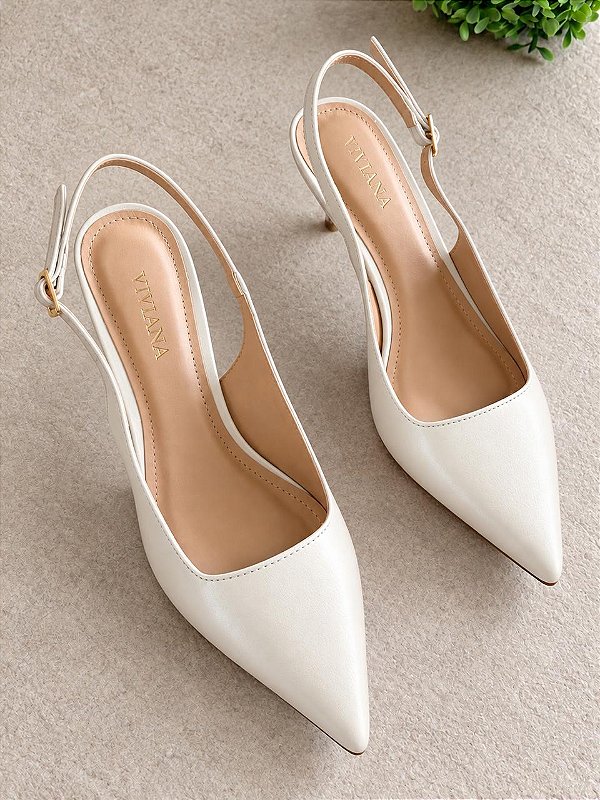 Scarpin Bliss Snow