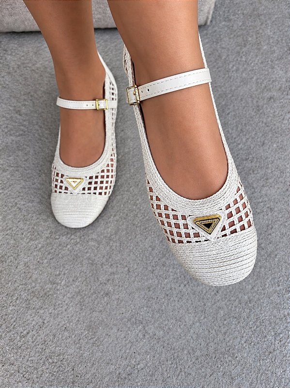 Sapatilha Alice Off White