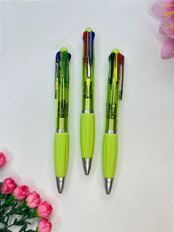 Caneta de 4 colores